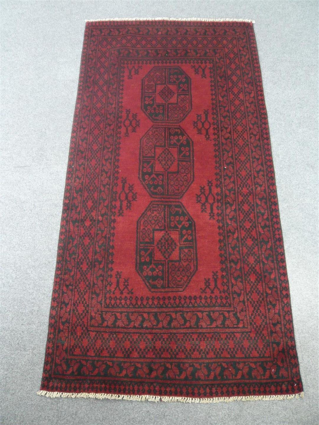 Afghan Tribal Rug 317184