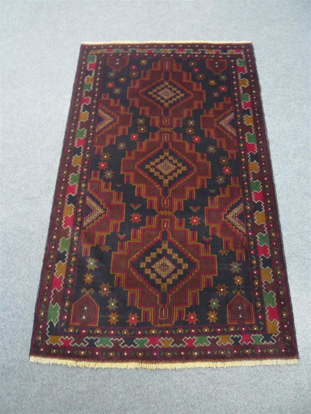 Fine Afghan Tribal Rug 917407