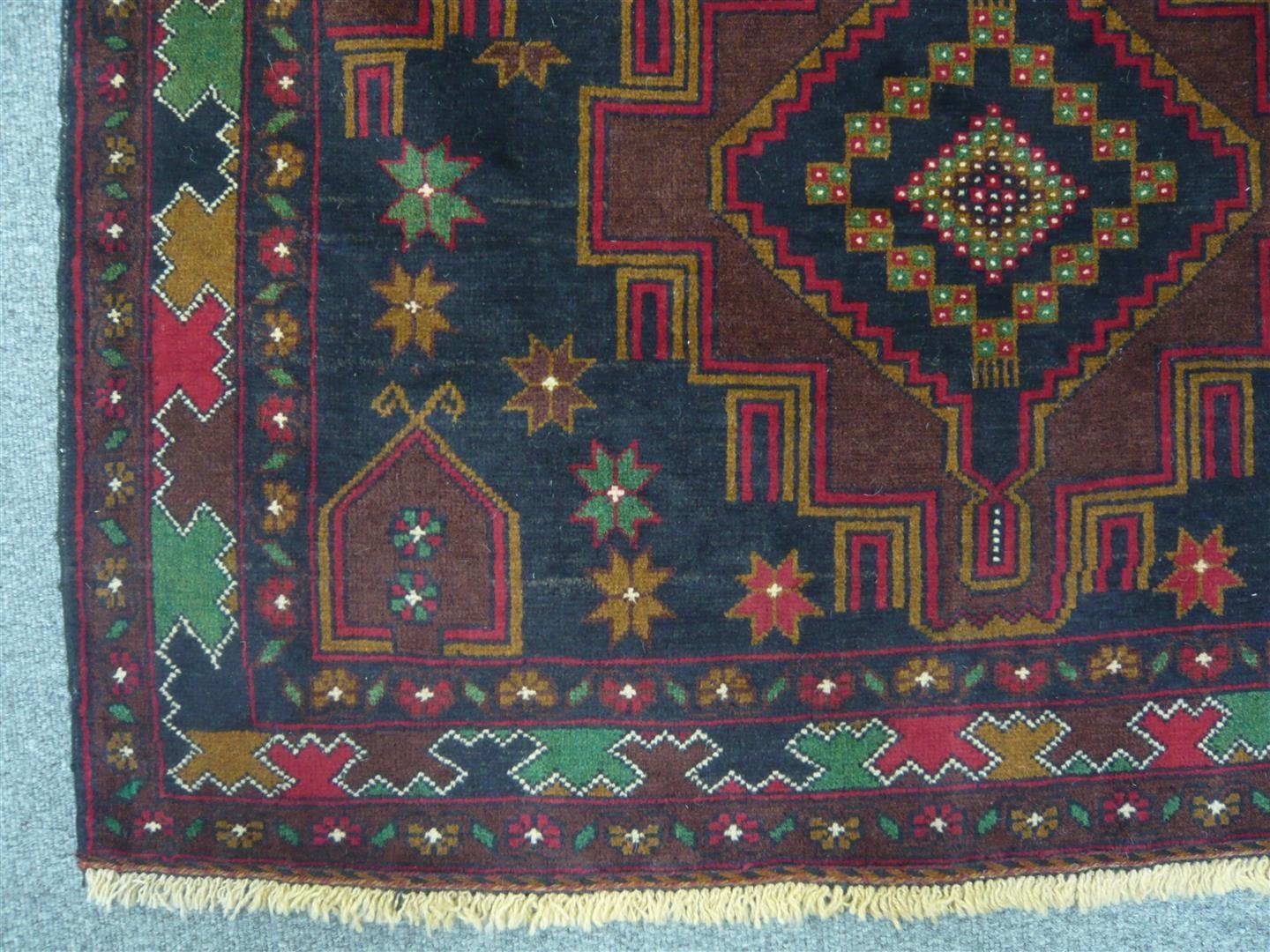 Fine Afghan Tribal Rug