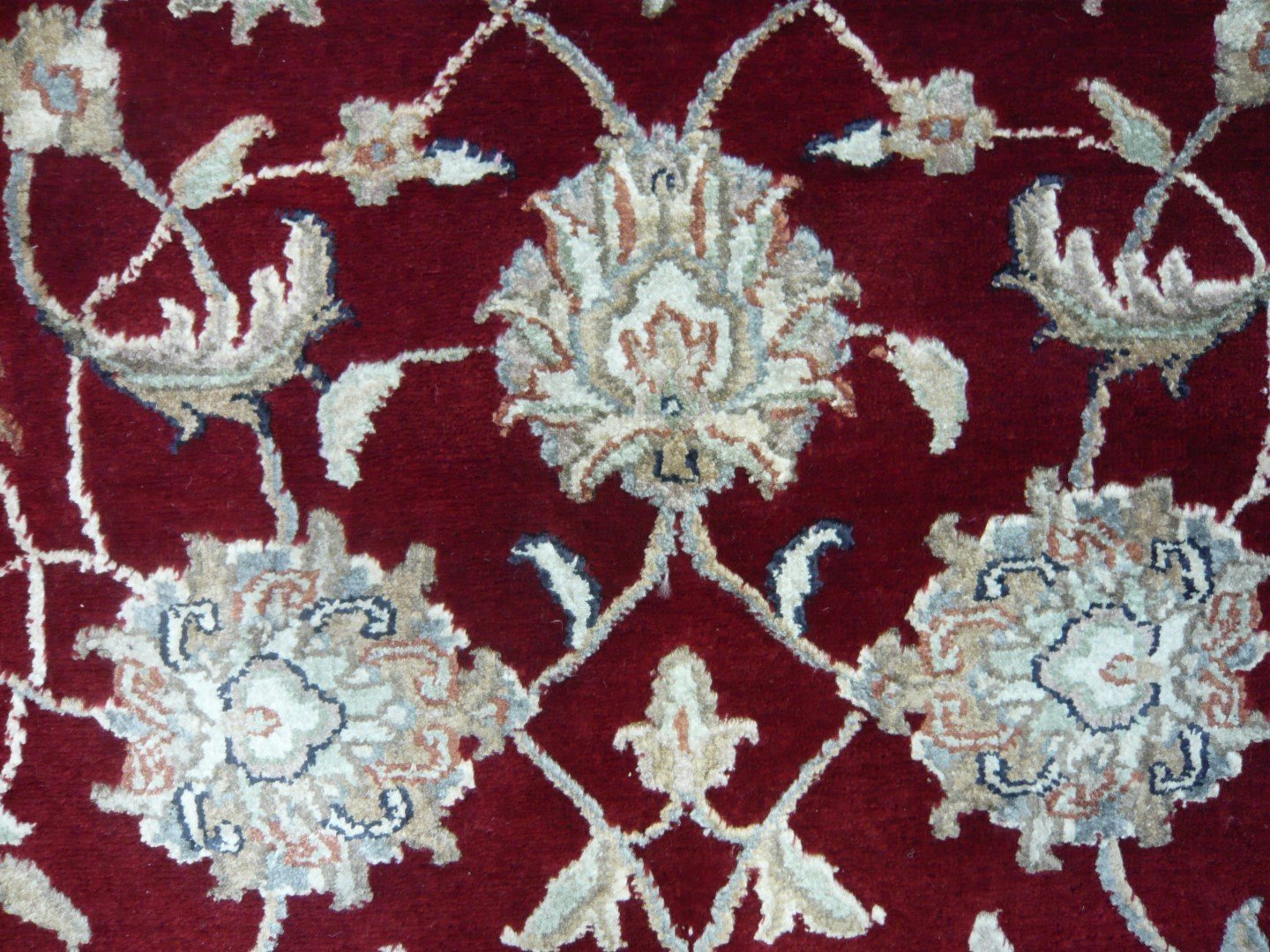 Fine Indian Wool/Silk Rug