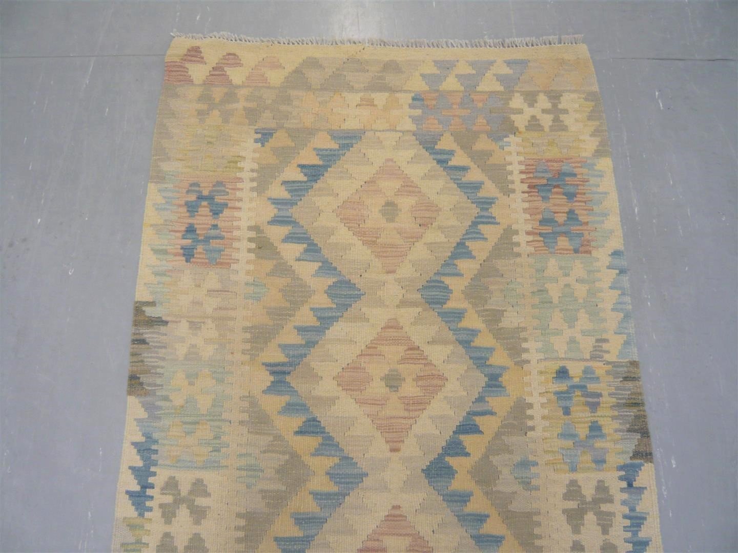 Natural Dyed Kilim Runner 9'9"