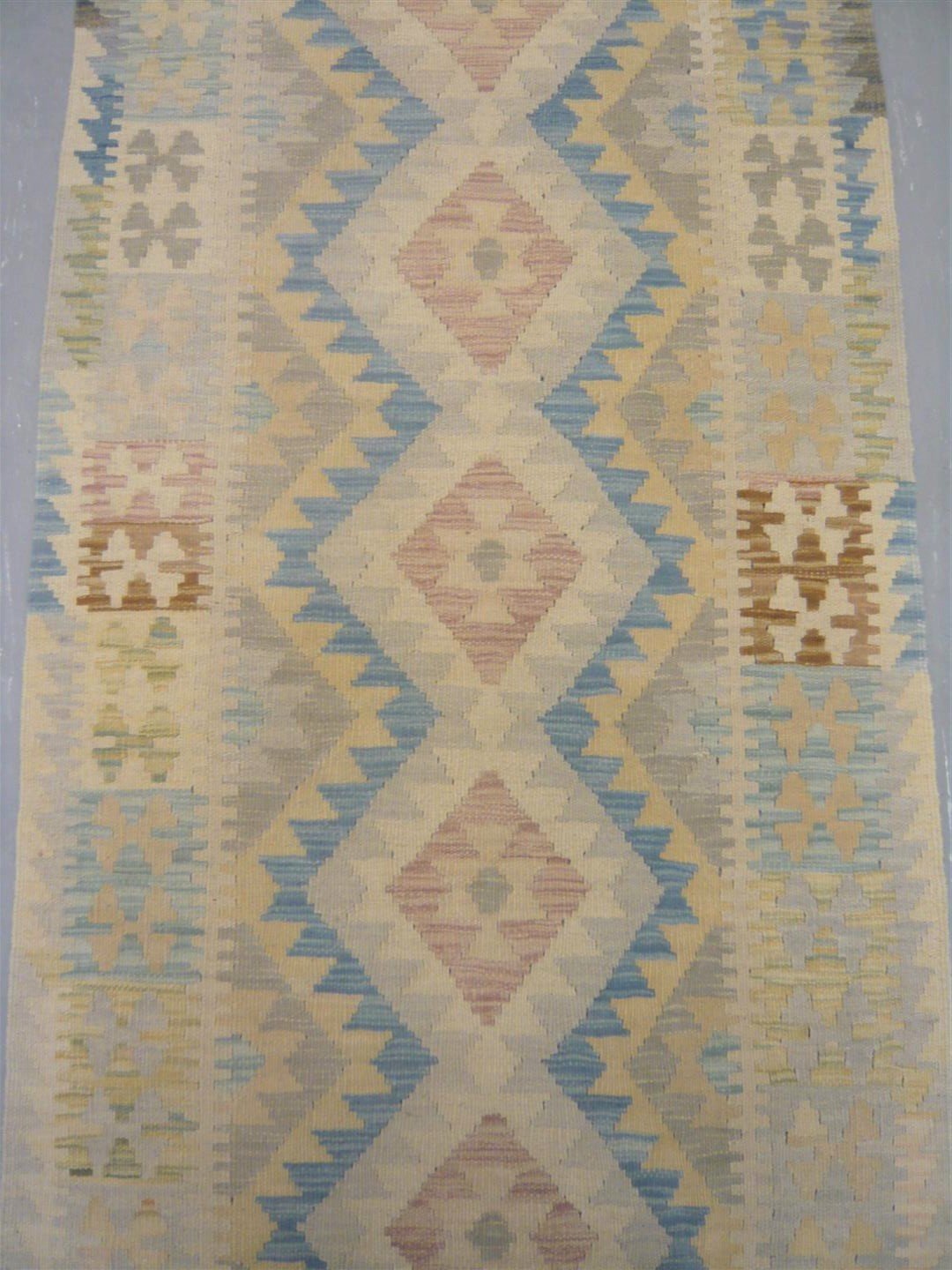 Natural Dyed Kilim Runner 9'9"