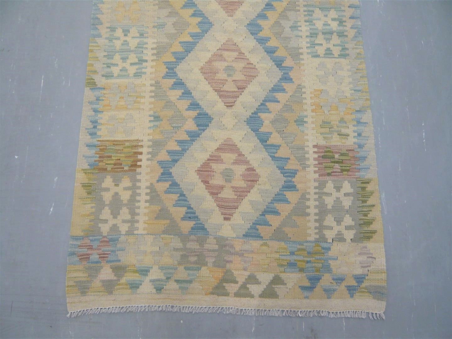 Natural Dyed Kilim Runner 9'9"