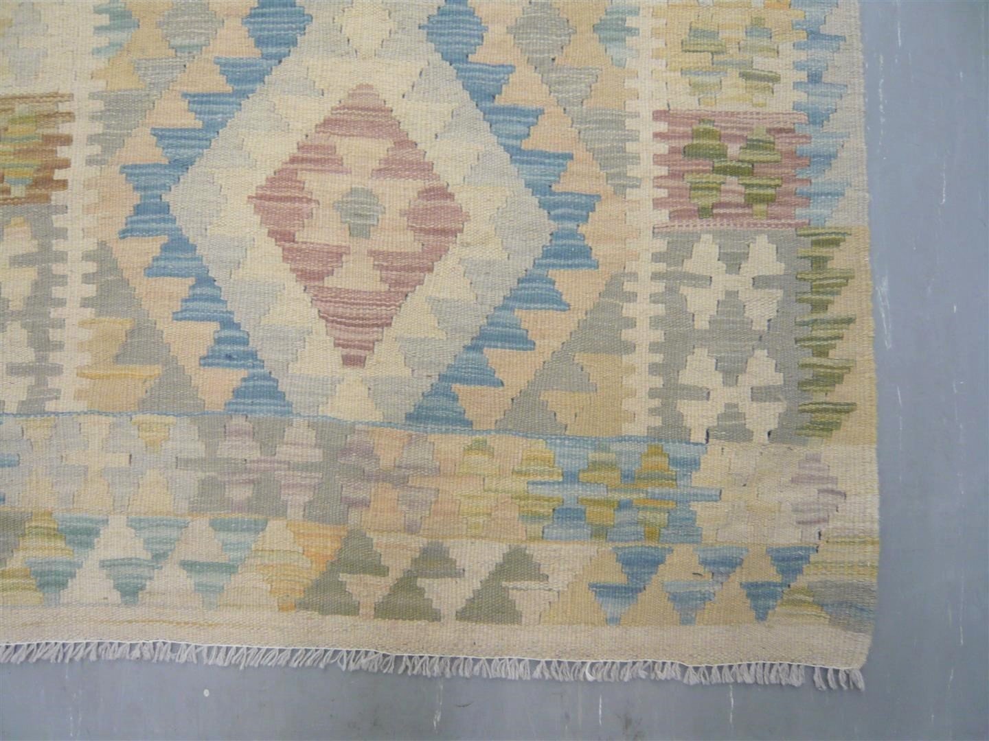 Natural Dyed Kilim Runner 9'9"