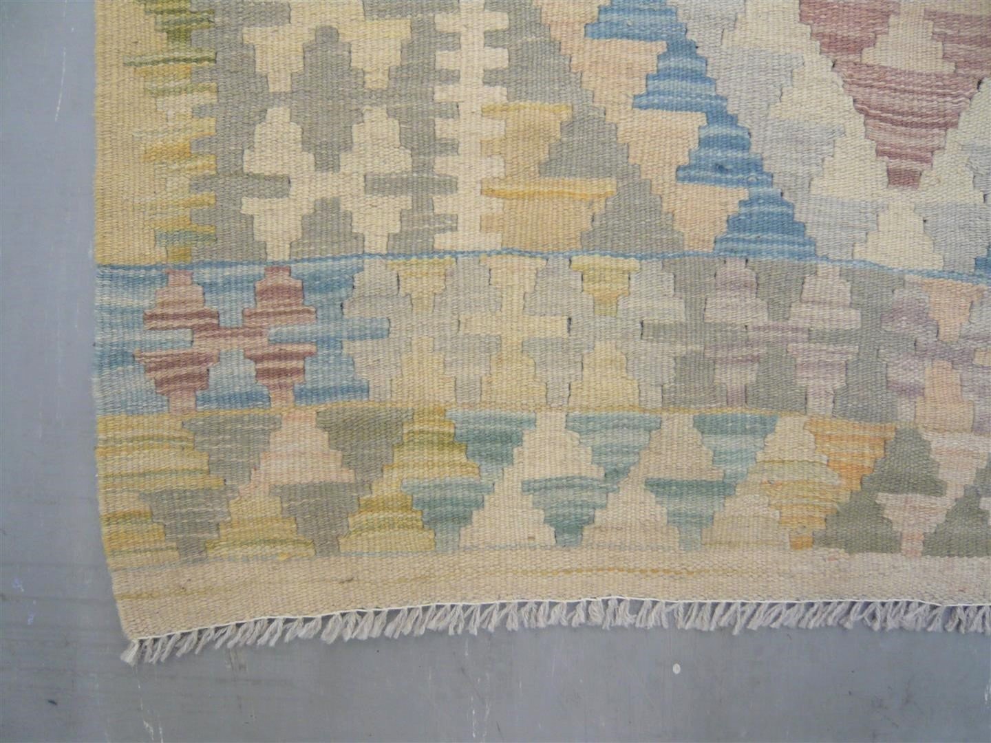 Natural Dyed Kilim Runner 9'9"