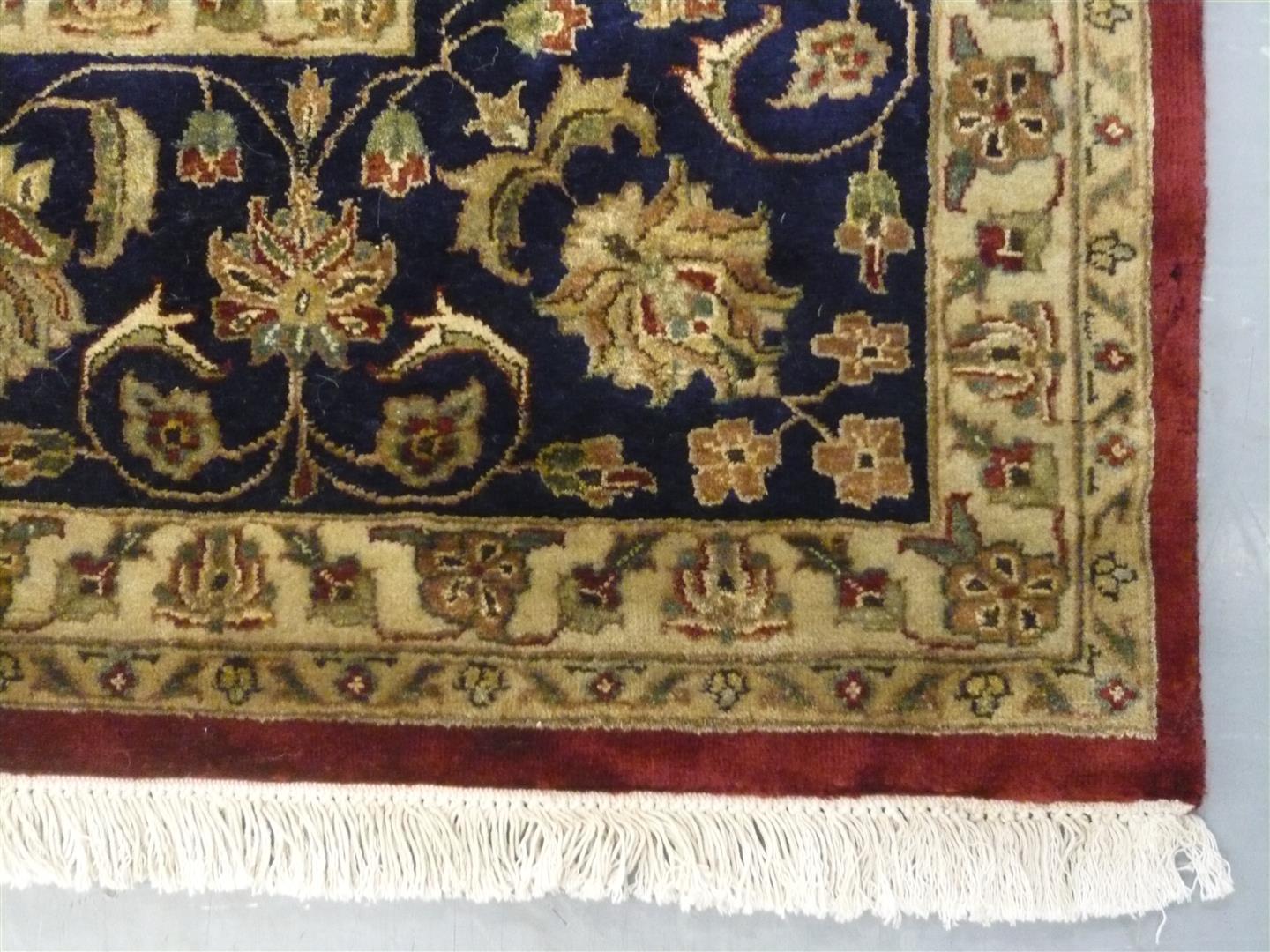 Very Fine Indian Wool/Silk Rug