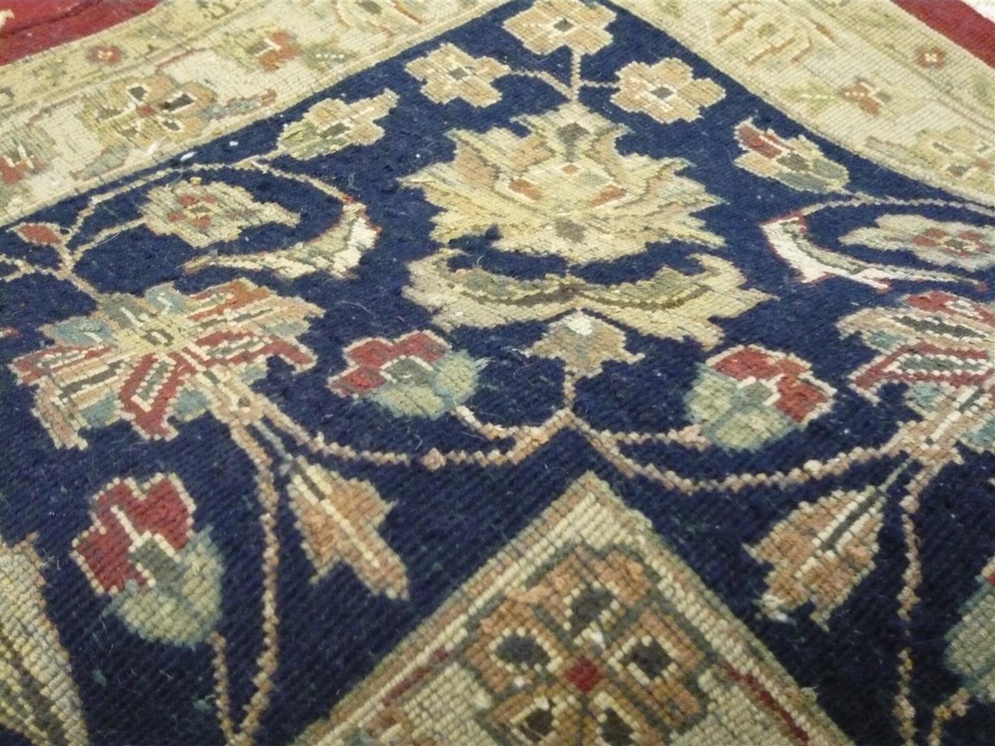 Very Fine Indian Wool/Silk Rug