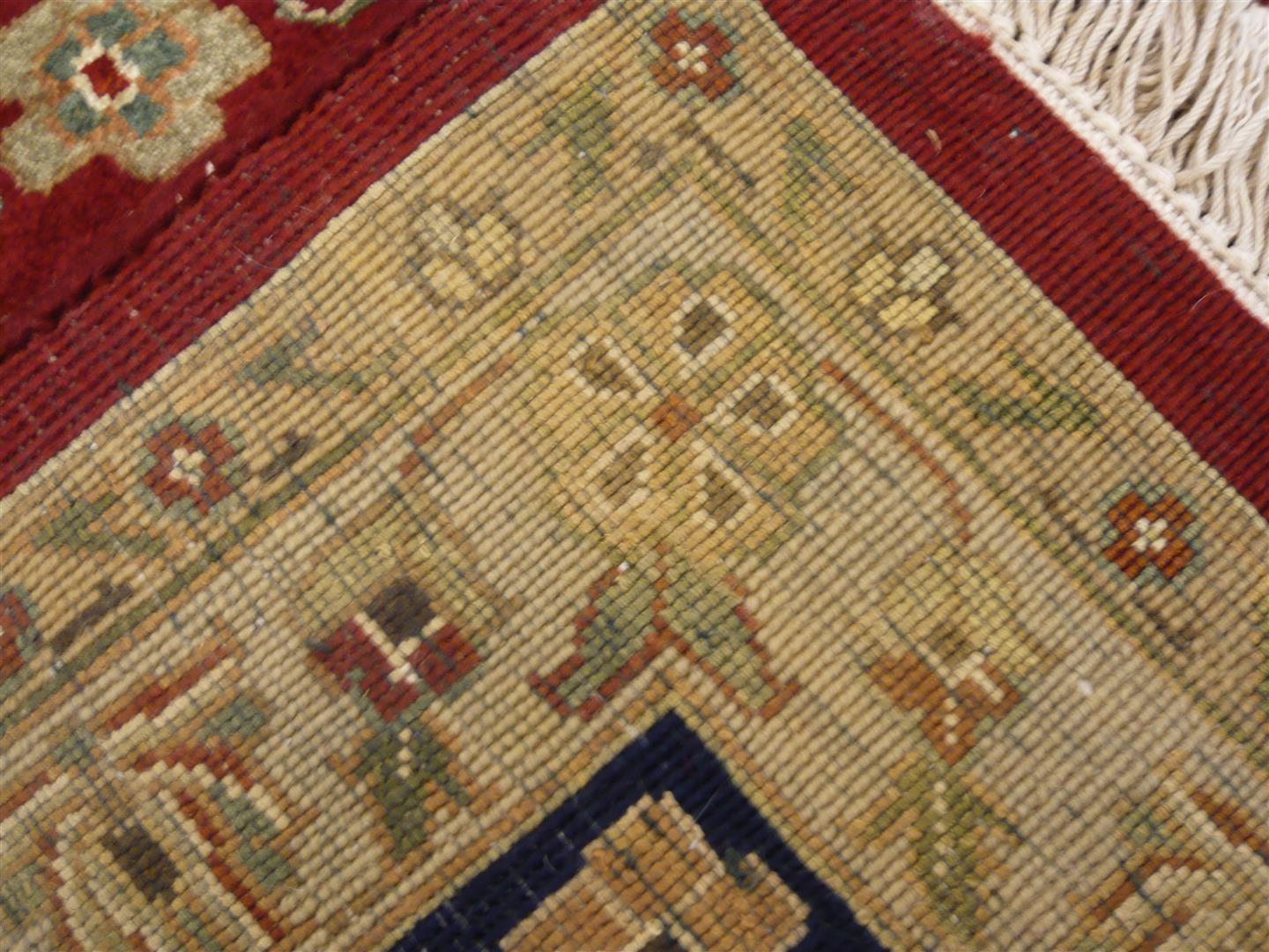 Very Fine Indian Wool/Silk Rug