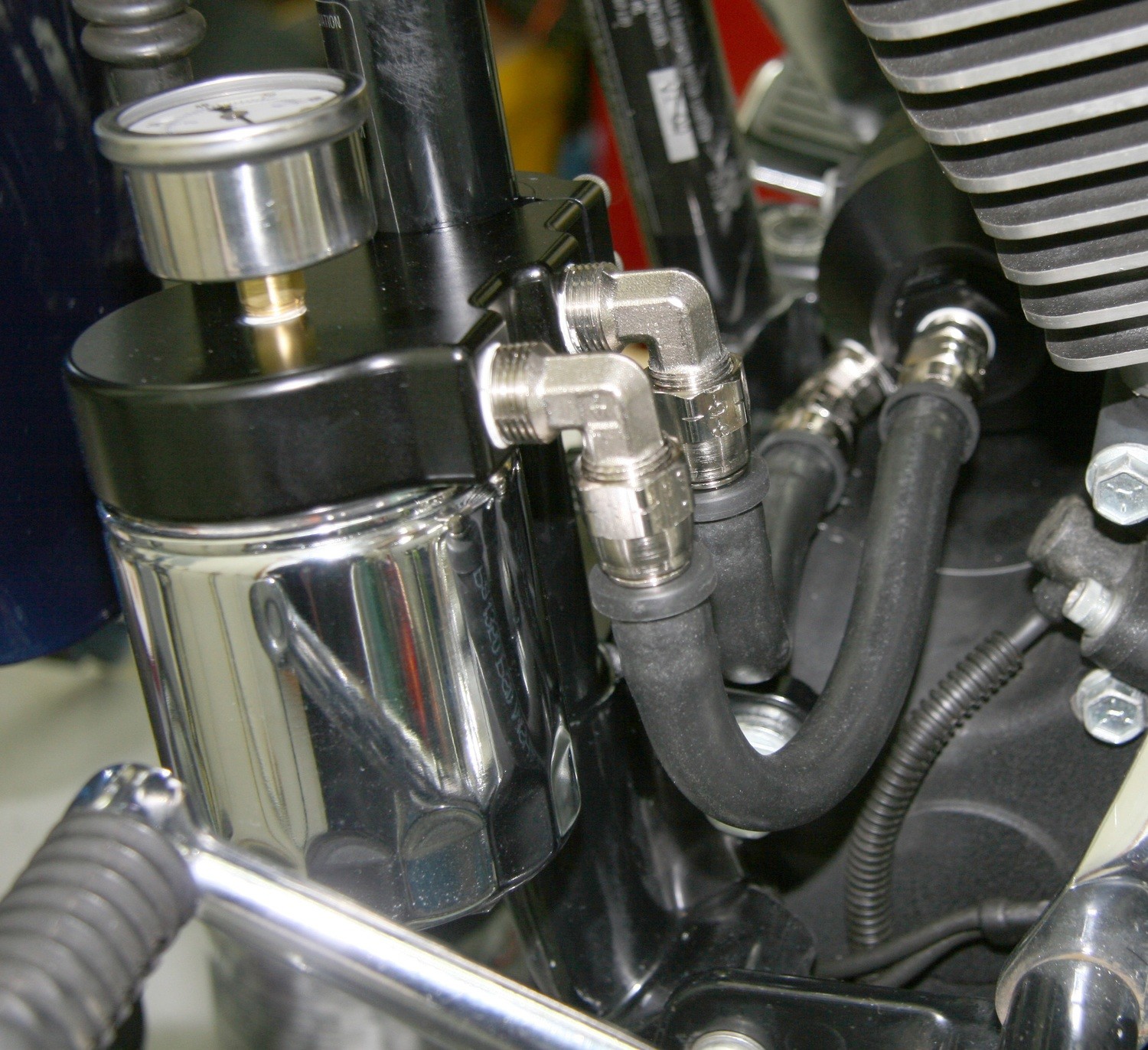 Oil Filter Relocation Kit