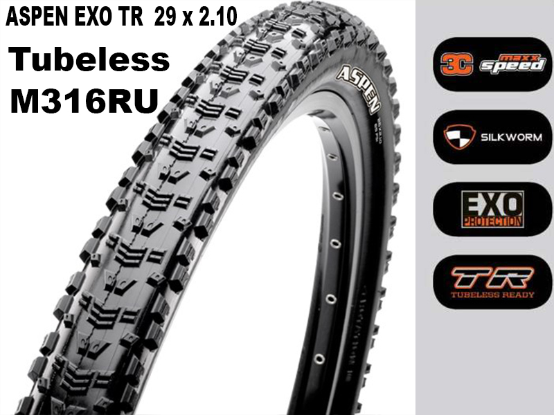 Maxxis Tubeless Aspen + EXO TR Foldable 14371 / TB96653100