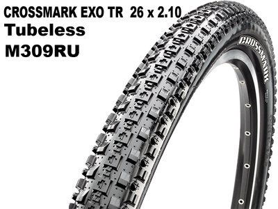 Maxxis Tubeless Crossmark EXO TR Foldable Maxxis Tubeless Crossmark EXO TR Foldable