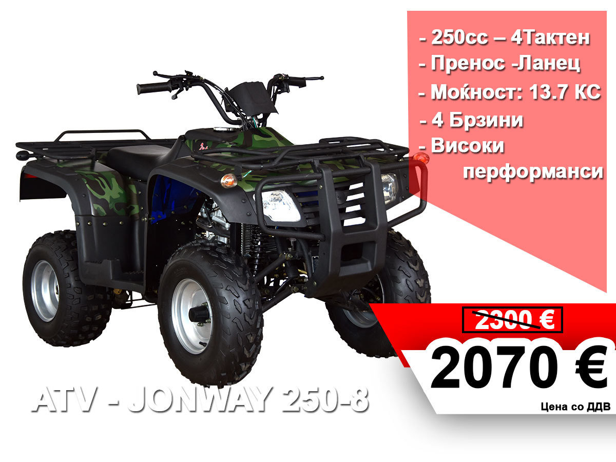 JONWAY ATV 250 - 8 14741
