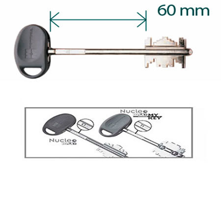 Комплект ключей для перекодировки Mottura 91.199/T1 MY KEY (ключ 60 мм)