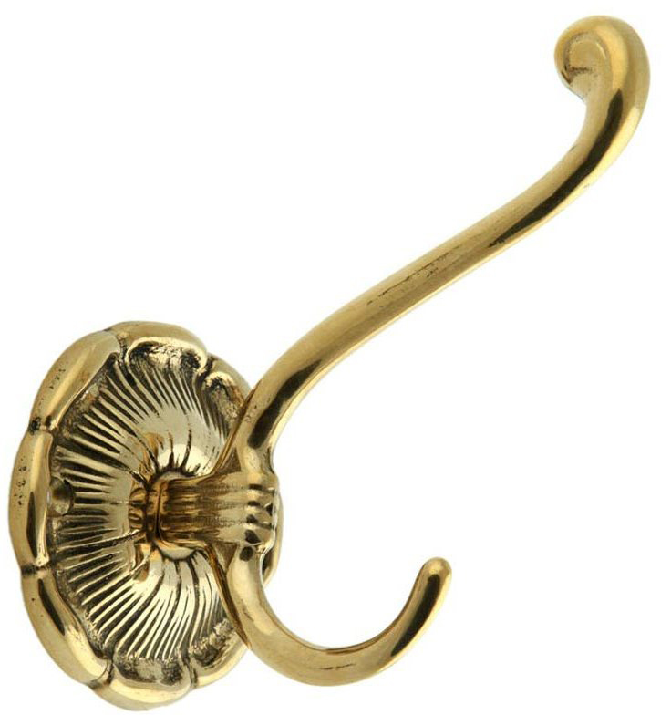 Крючок БАРОККО двойной вертикальный, арт.00100, STILARS 11992