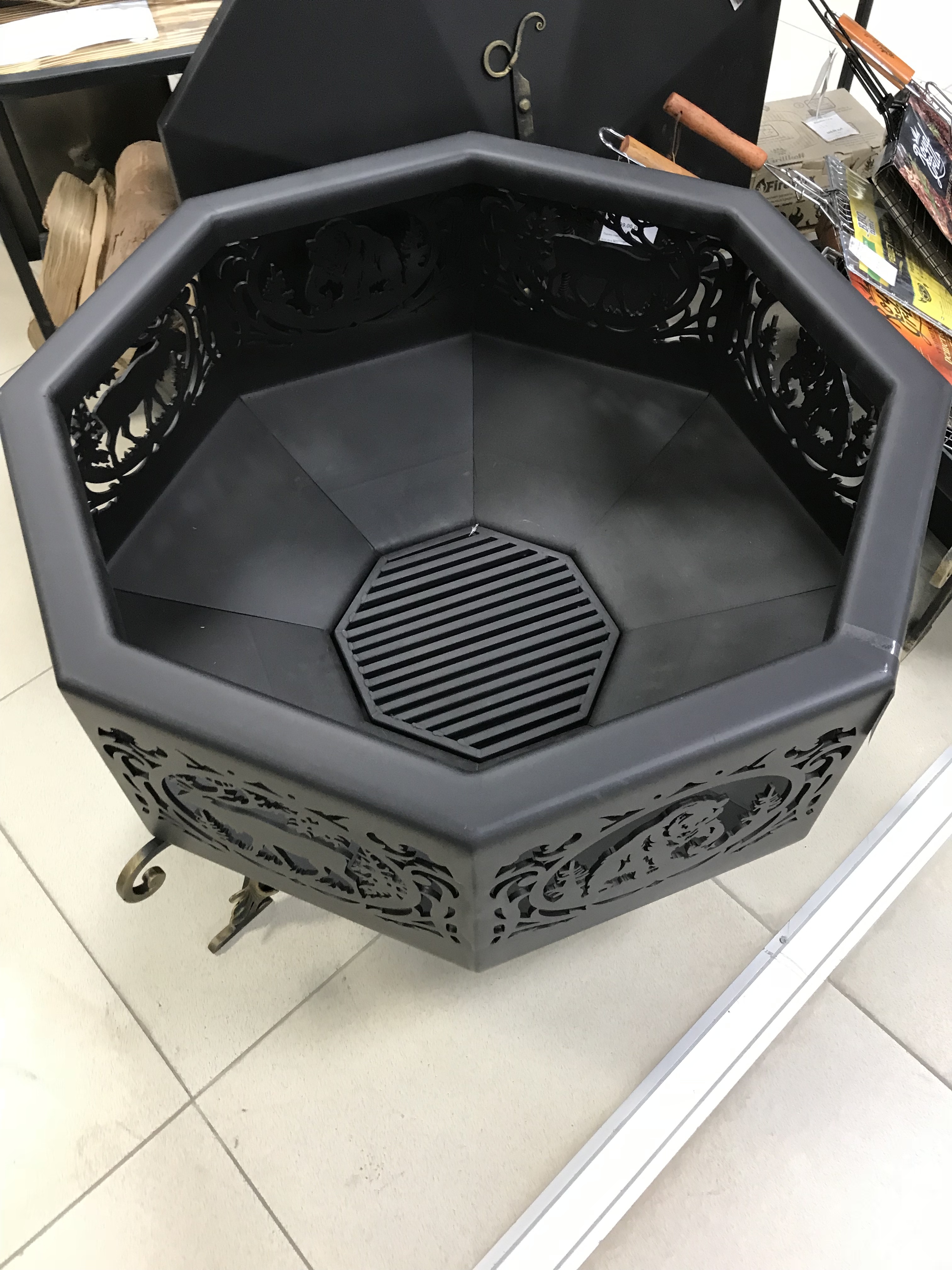 Костровая чаша ЛЮКС