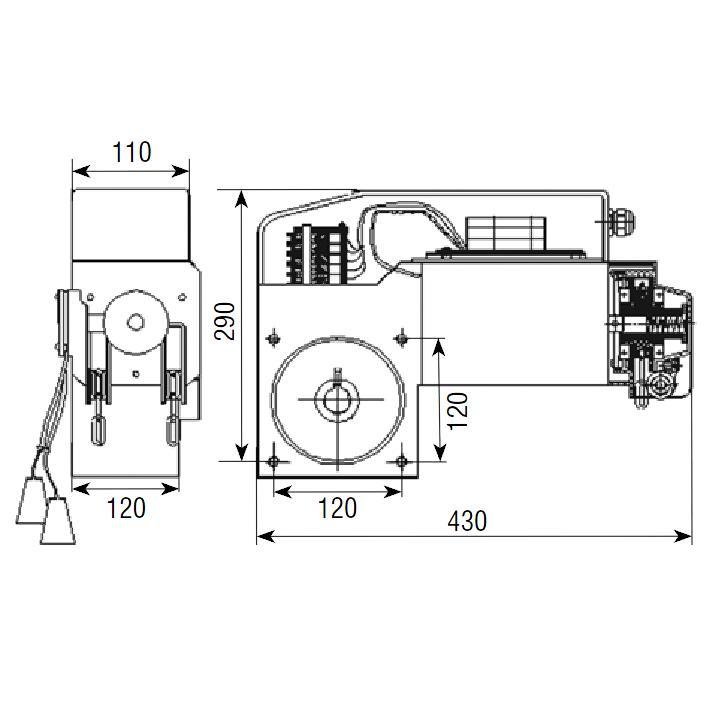 Привод Shaft-120KIT