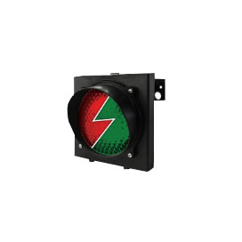 Светофор TRAFFICLIGHT-LED 230В (зеленый+красный) 00140