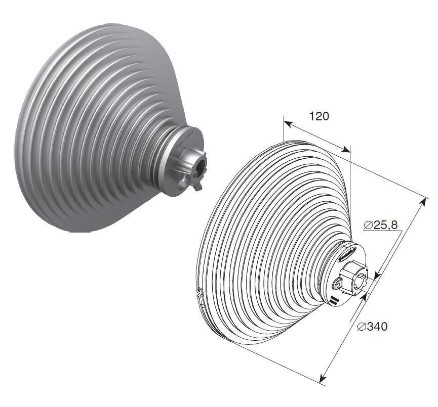Барабан (OMI 28 VL) H=8560 мм (пара) 11529