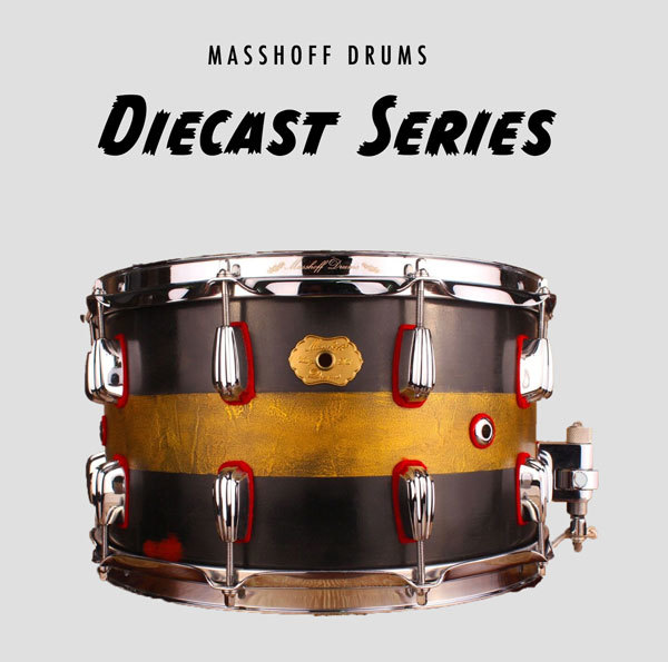 Masshoff Drums 14"x 08" Premium Stahl Snare Drum "Big Chief Steel / Duco King" 00050