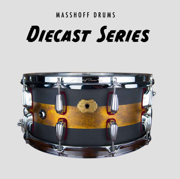 Masshoff Drums Diecast Series | Premium Stahl Snare Drum "Avalon Steel / Duco" 00055