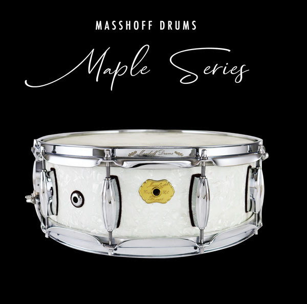 Masshoff Drums Maple Series / Poinciana White Pearl 00068