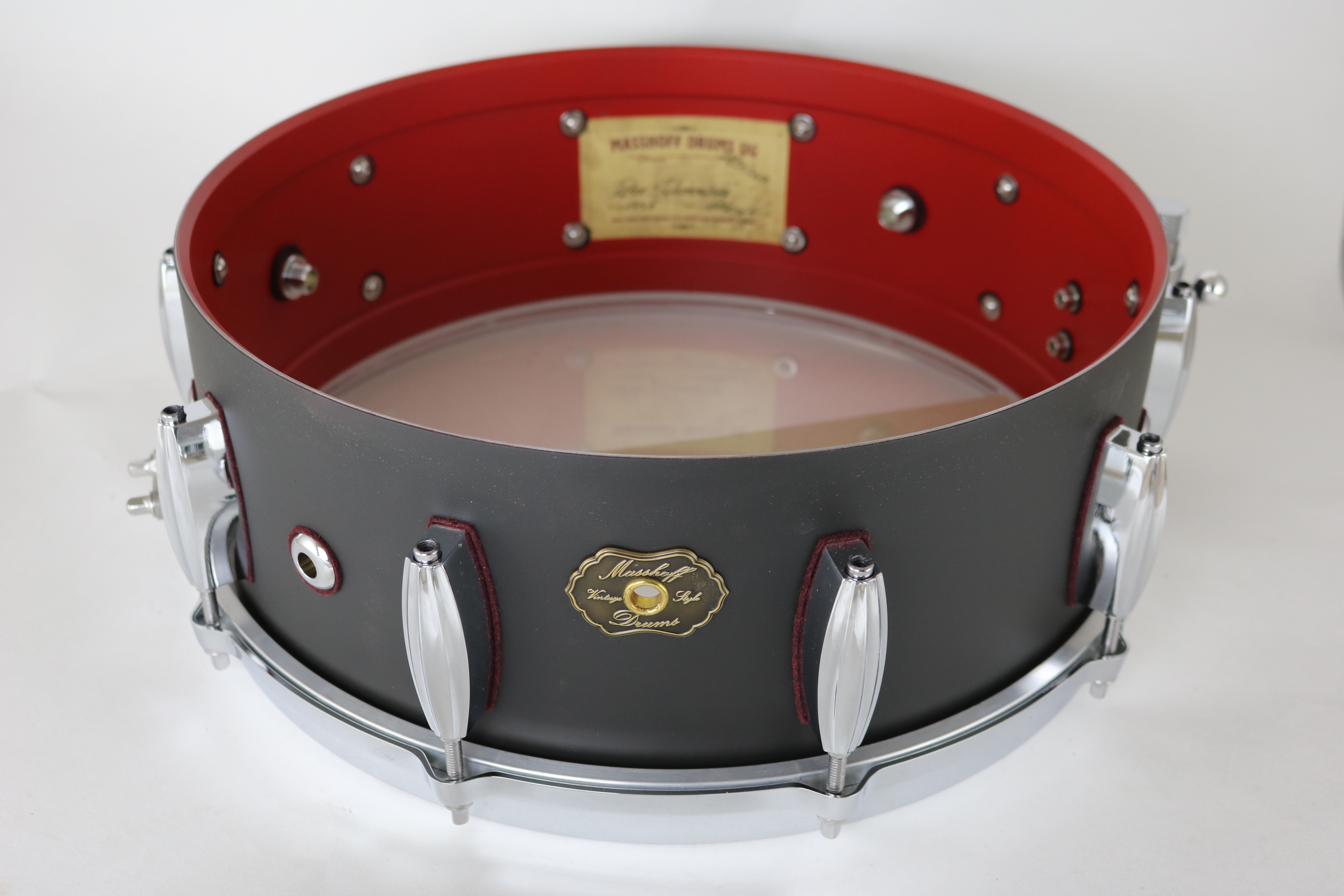 Masshoff Drums Maple Series / Poinciana Tar Black