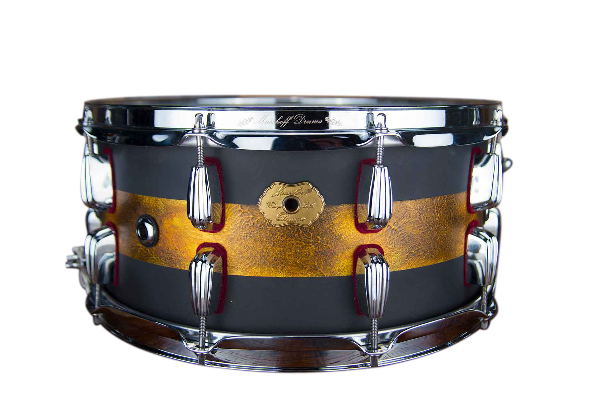 Masshoff Drums 14"x 6.5" Premium Stahl Snare Drum "Avalon Steel / Duco King" 00055