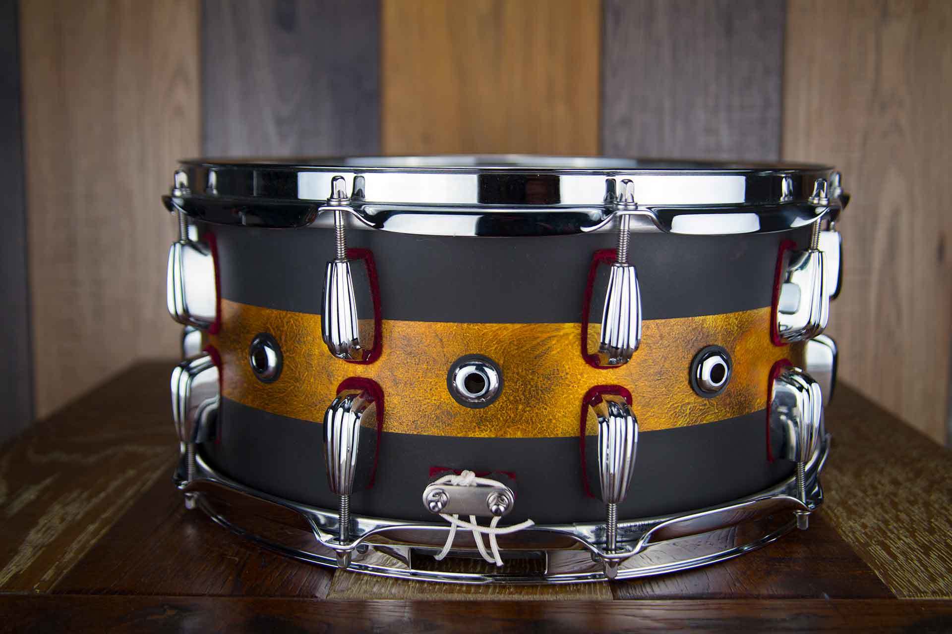 Masshoff Drums 14"x 6.5" Premium Stahl Snare Drum "Avalon Steel / Duco King"