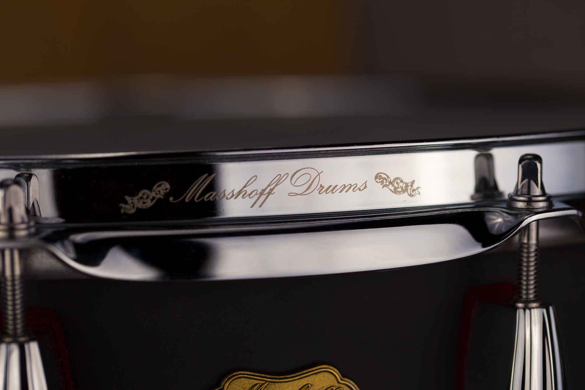 Masshoff Drums 14"x 6.5" Premium Stahl Snare Drum "Avalon Steel / Duco King"