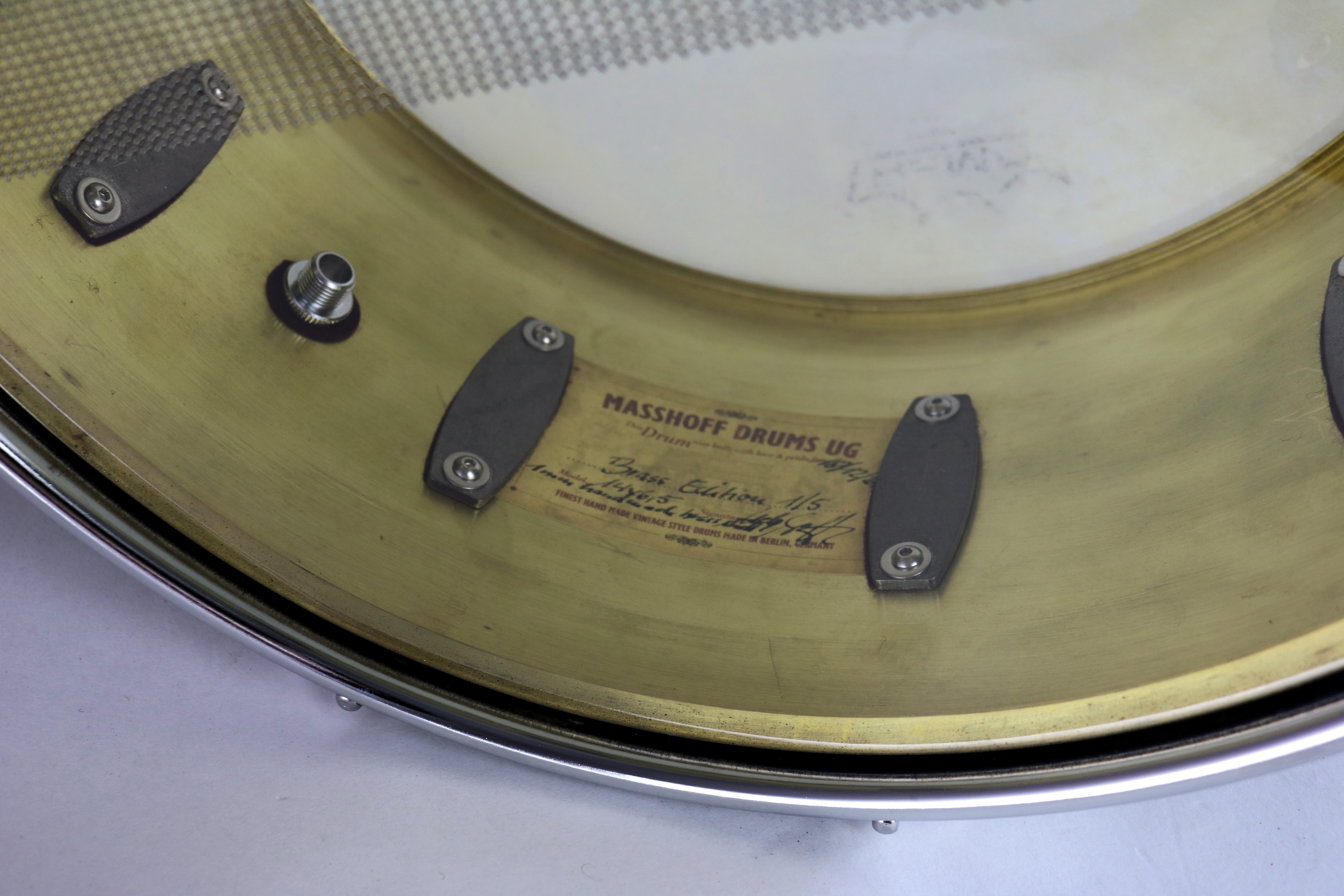 Masshoff Drums 14"x 6.5" Messing Snare Drum "Avalon Brass / Duco King"