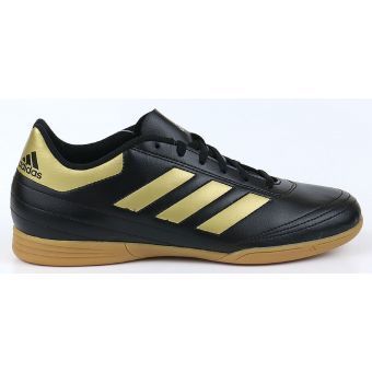 adidas negras con dorado