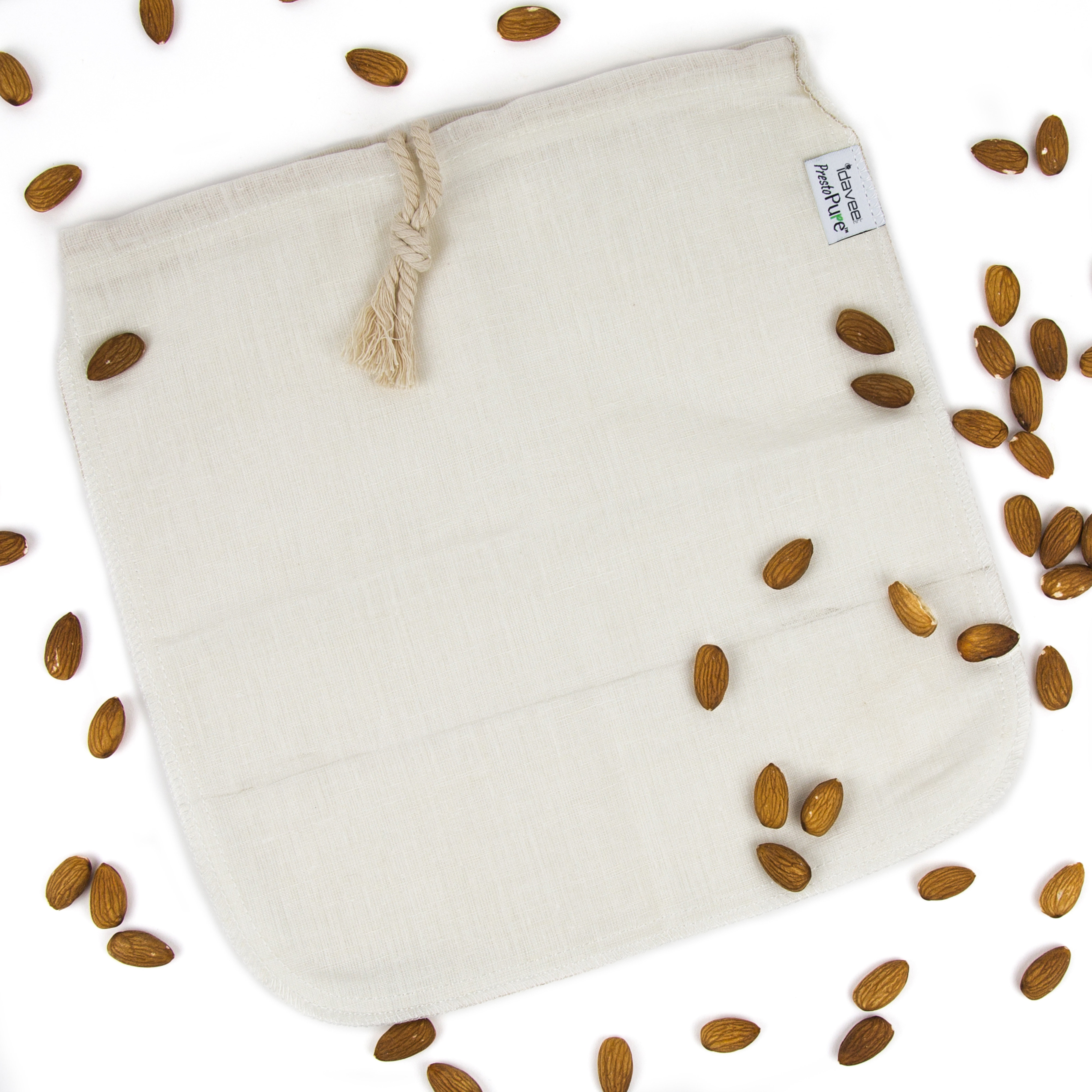 Idavee Brand Presto Pure IAE17H 12x12" Reusable Hemp Straining Bag Idavee Brand Presto Pure IAE17H 12x12" Reusable Hemp Straining Bag