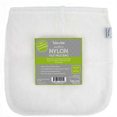 Idavee Brand Presto Pure IAE17N 12x12" Reusable Nylon Straining Bag IAE17N
