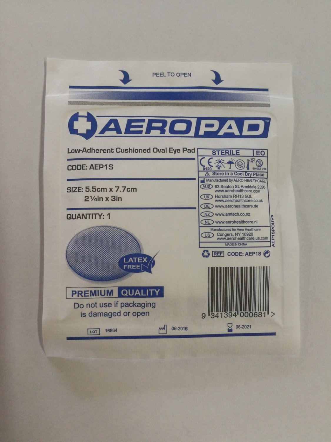 Eye Pad 5.5CM*7.7CM Eye Pad 5.5CM*7.7CM