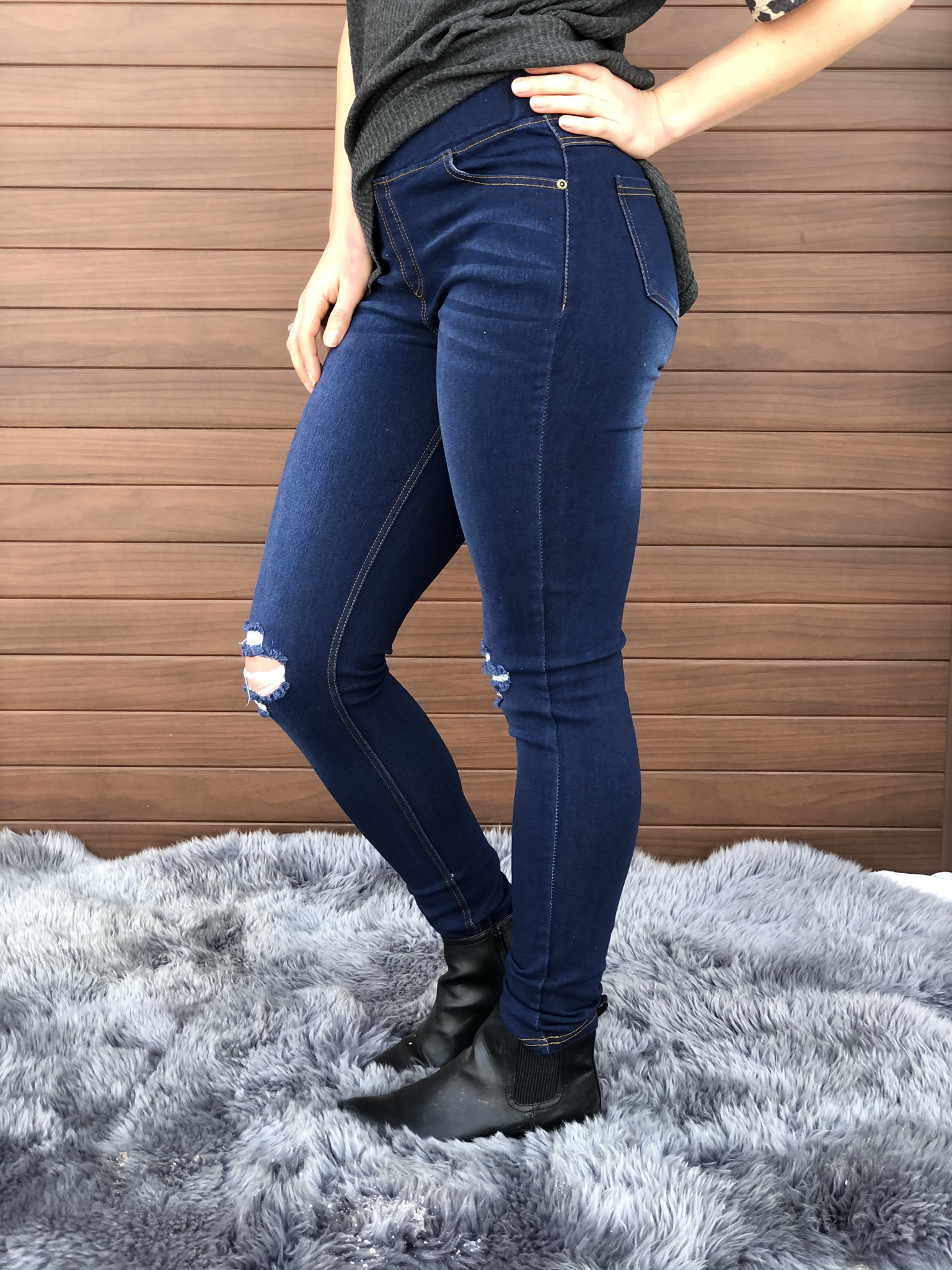 Crazy In Comfort Jeggings - 3982
