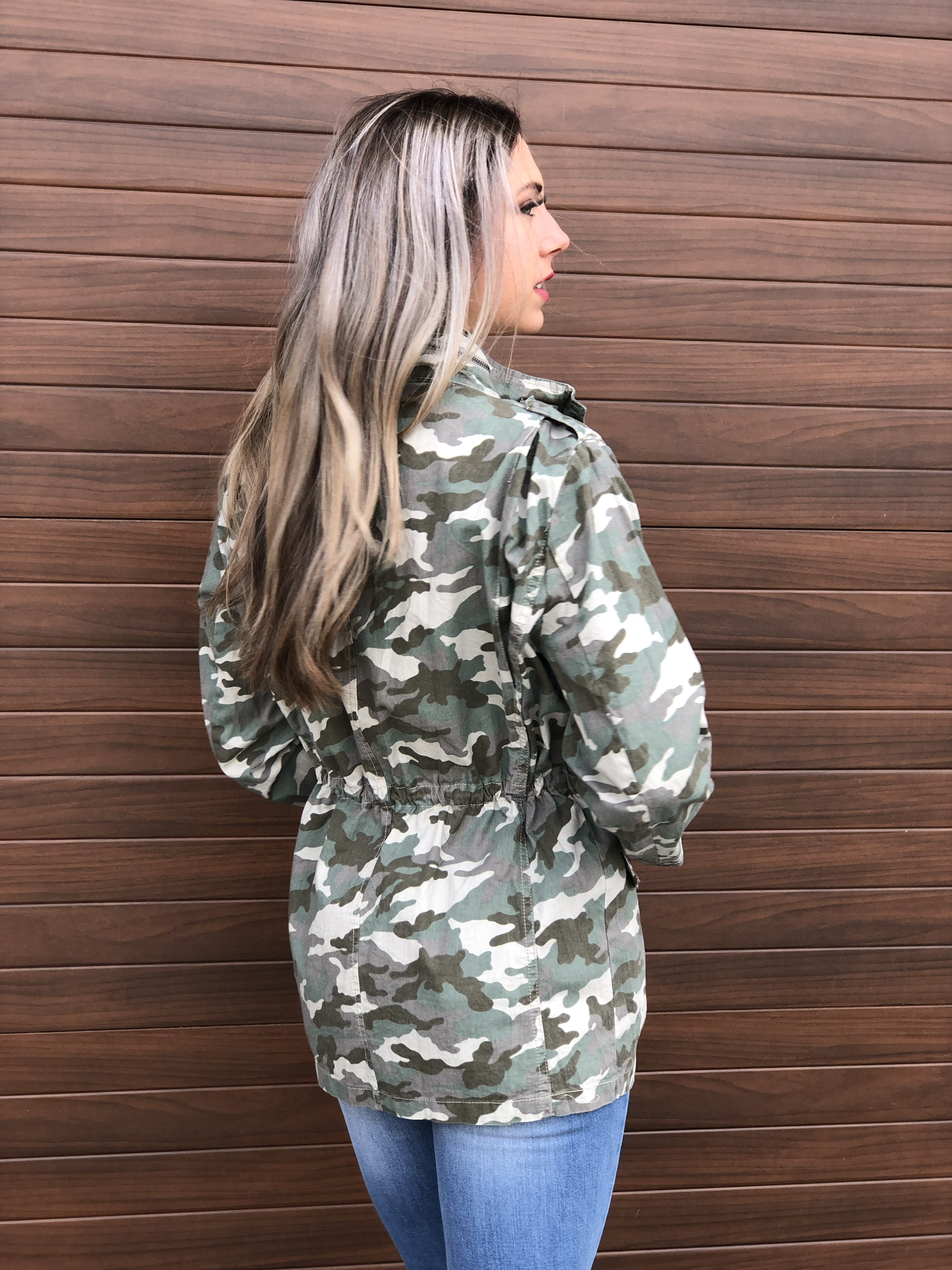 Spring Camo shell Jacket 82234