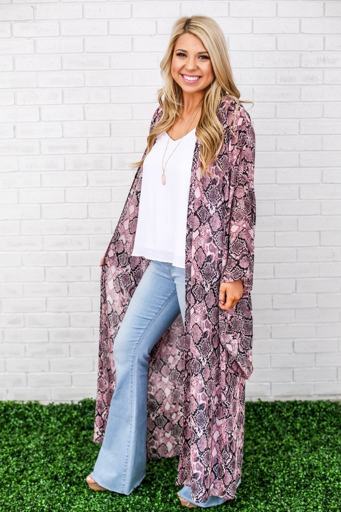 The Ross Snakeskin Duster 822651