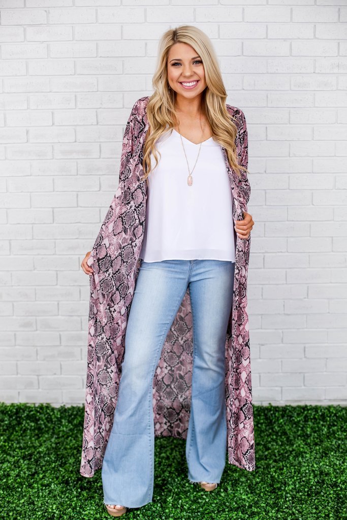 The Ross Snakeskin Duster
