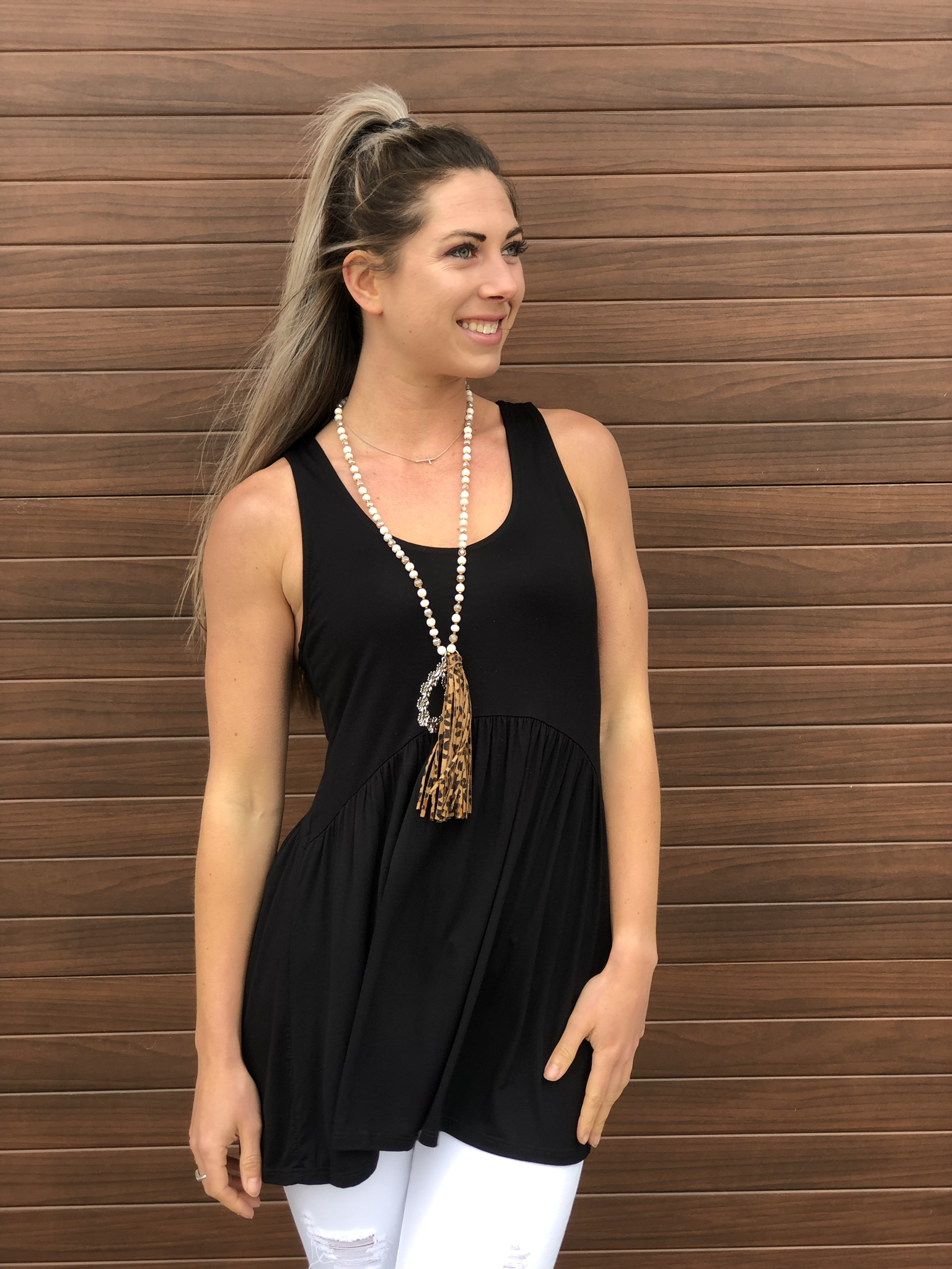 The Tatum Tank - Black 82400