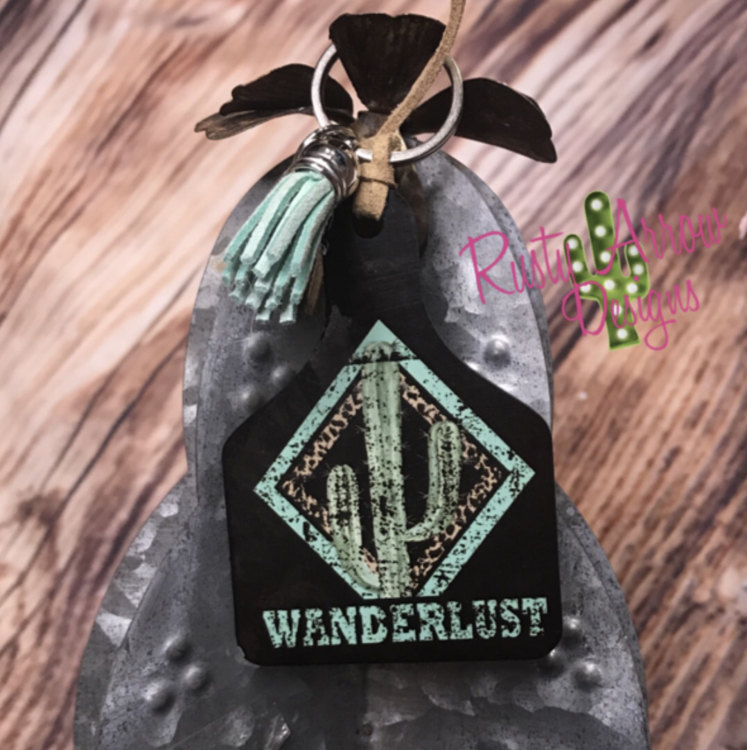 Livestock style Keychain (various designs)