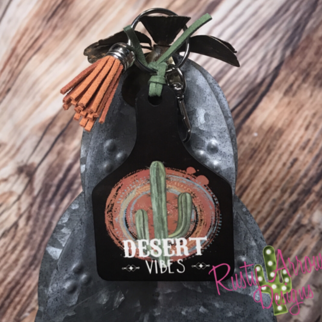 Livestock style Keychain (various designs)