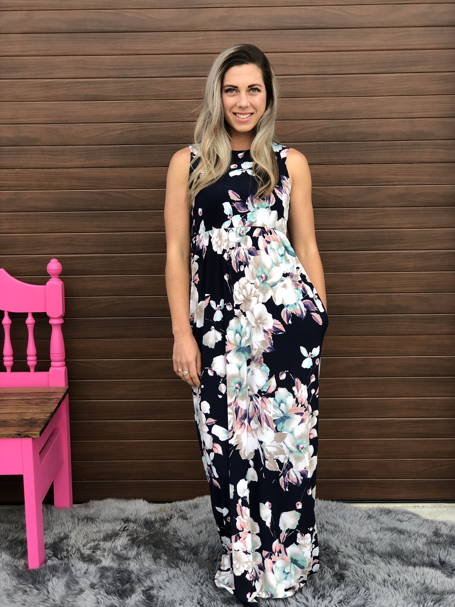 Floral maxi dress 82688