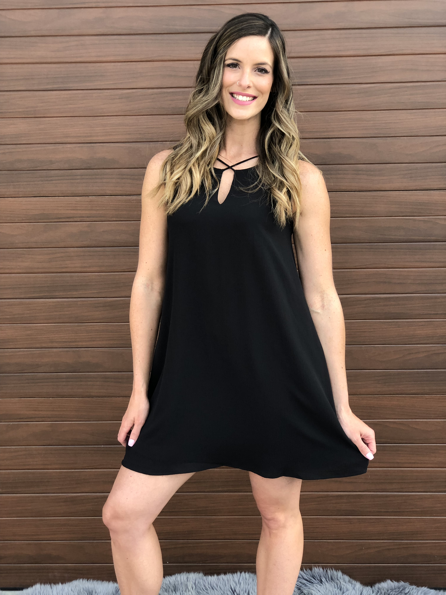 Basic Black Cocktail Dress 82660