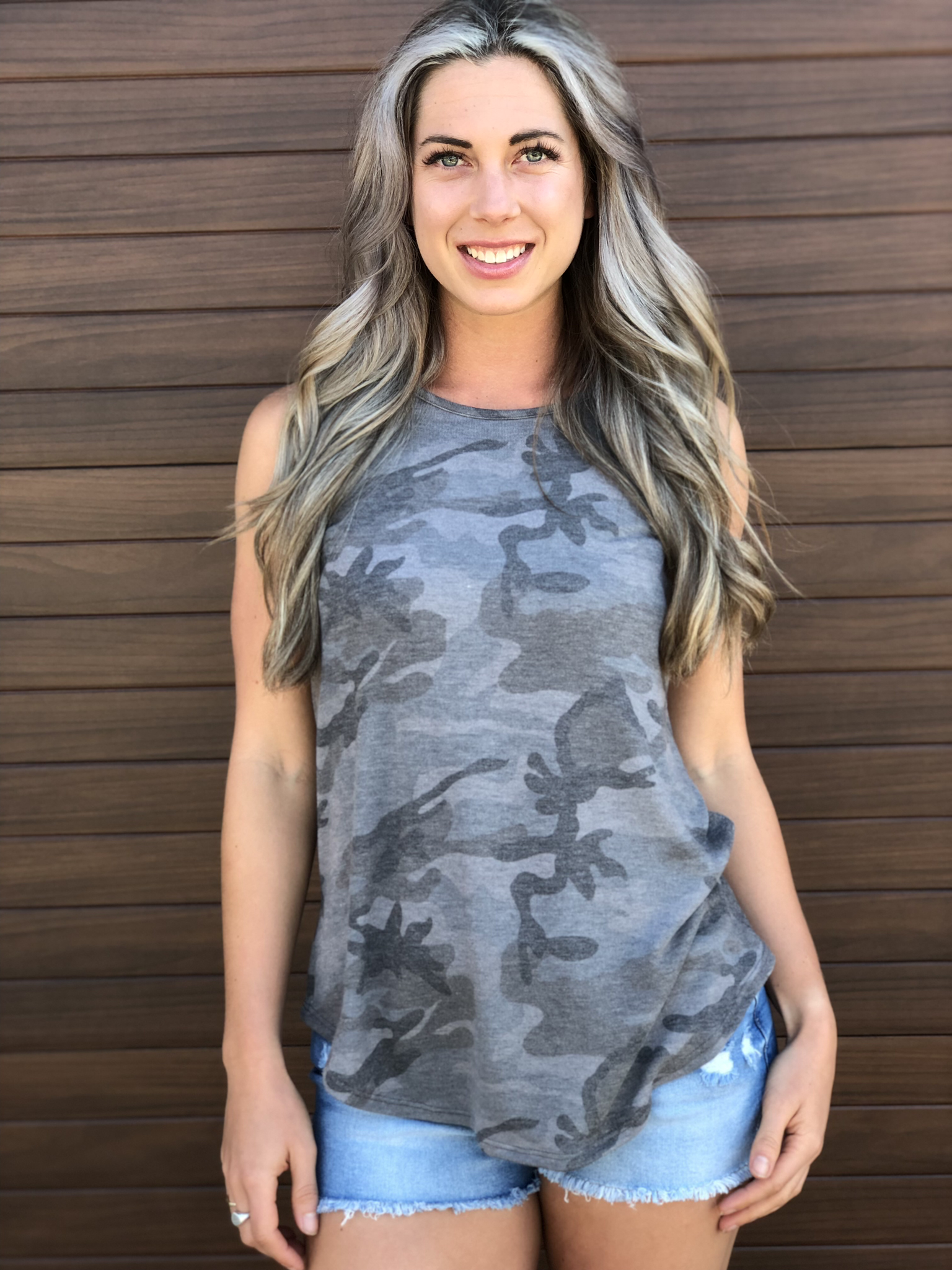 Vintage Camo Tank 82916