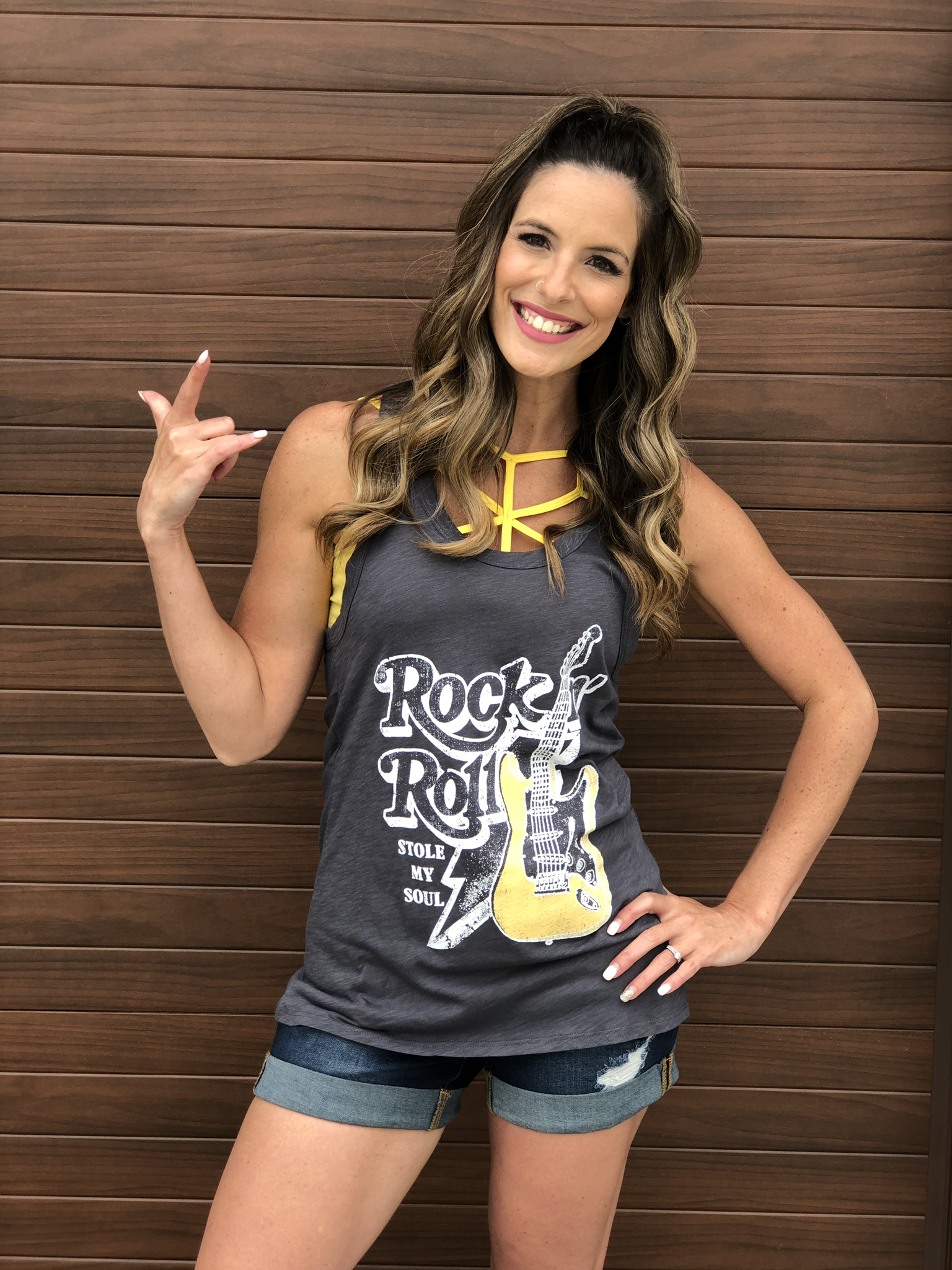 Rock and Roll Stole my Soul - Grey 83100