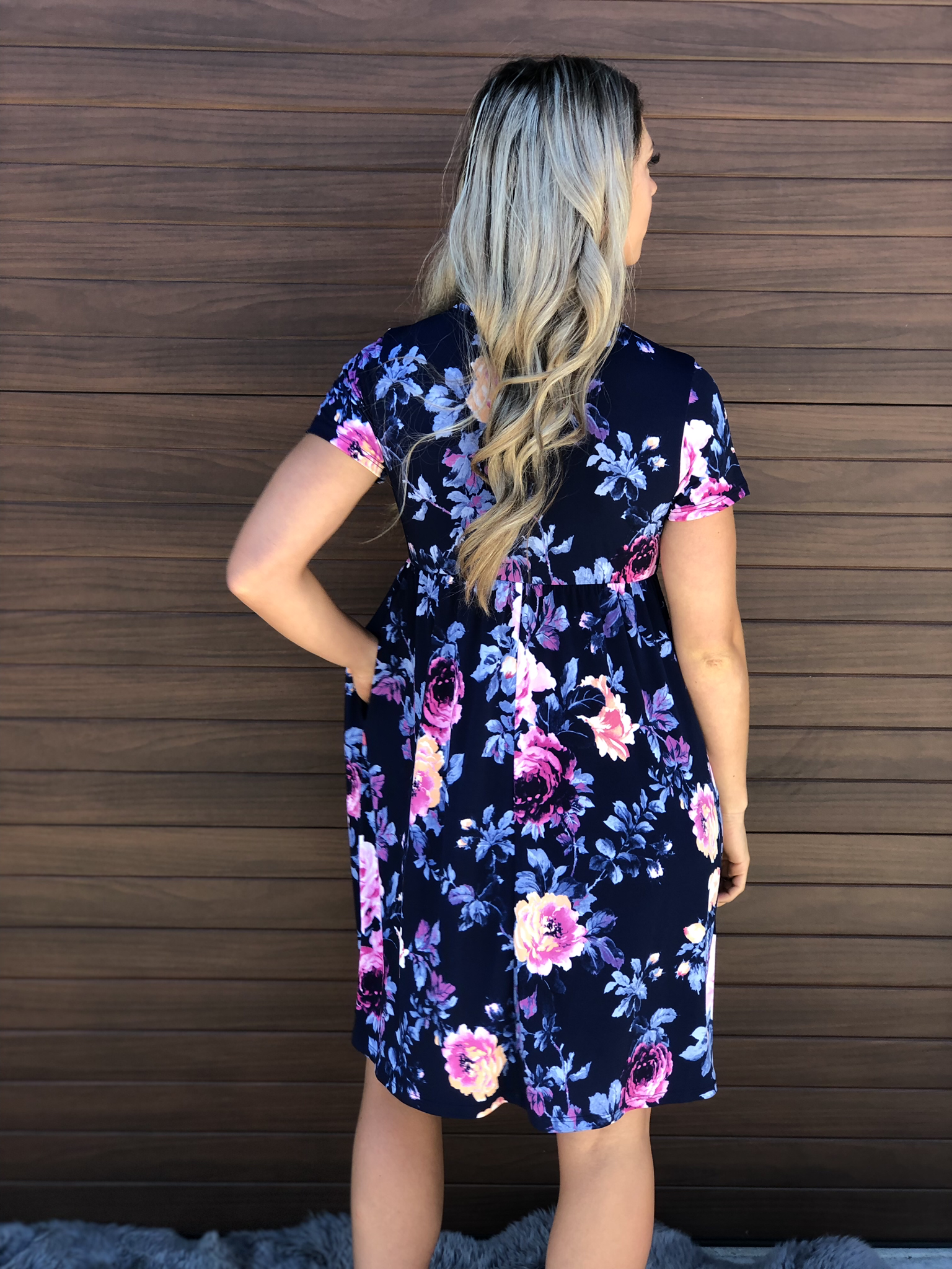 Short Floral Dress