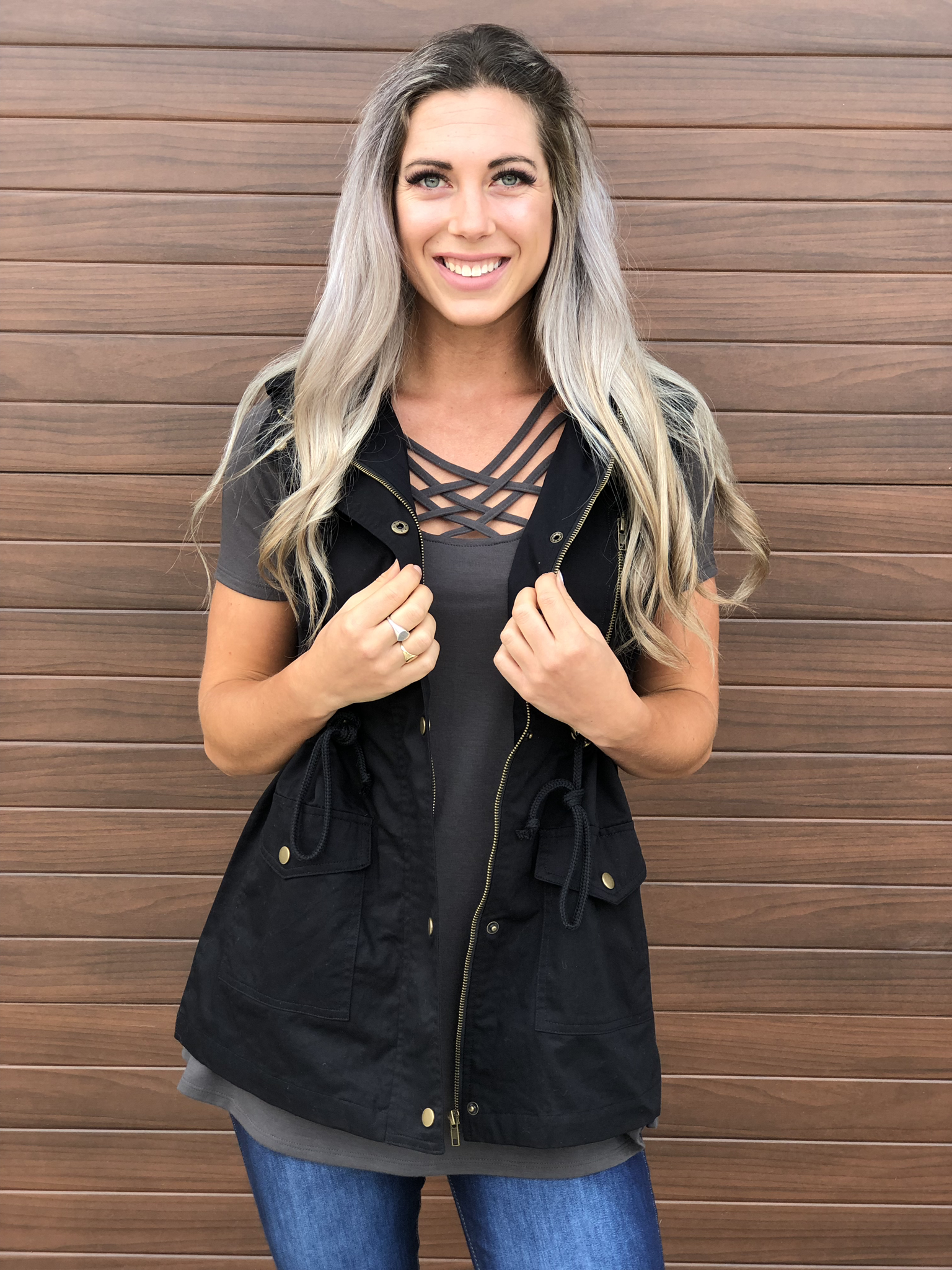The Bentley Vest- Black 83427