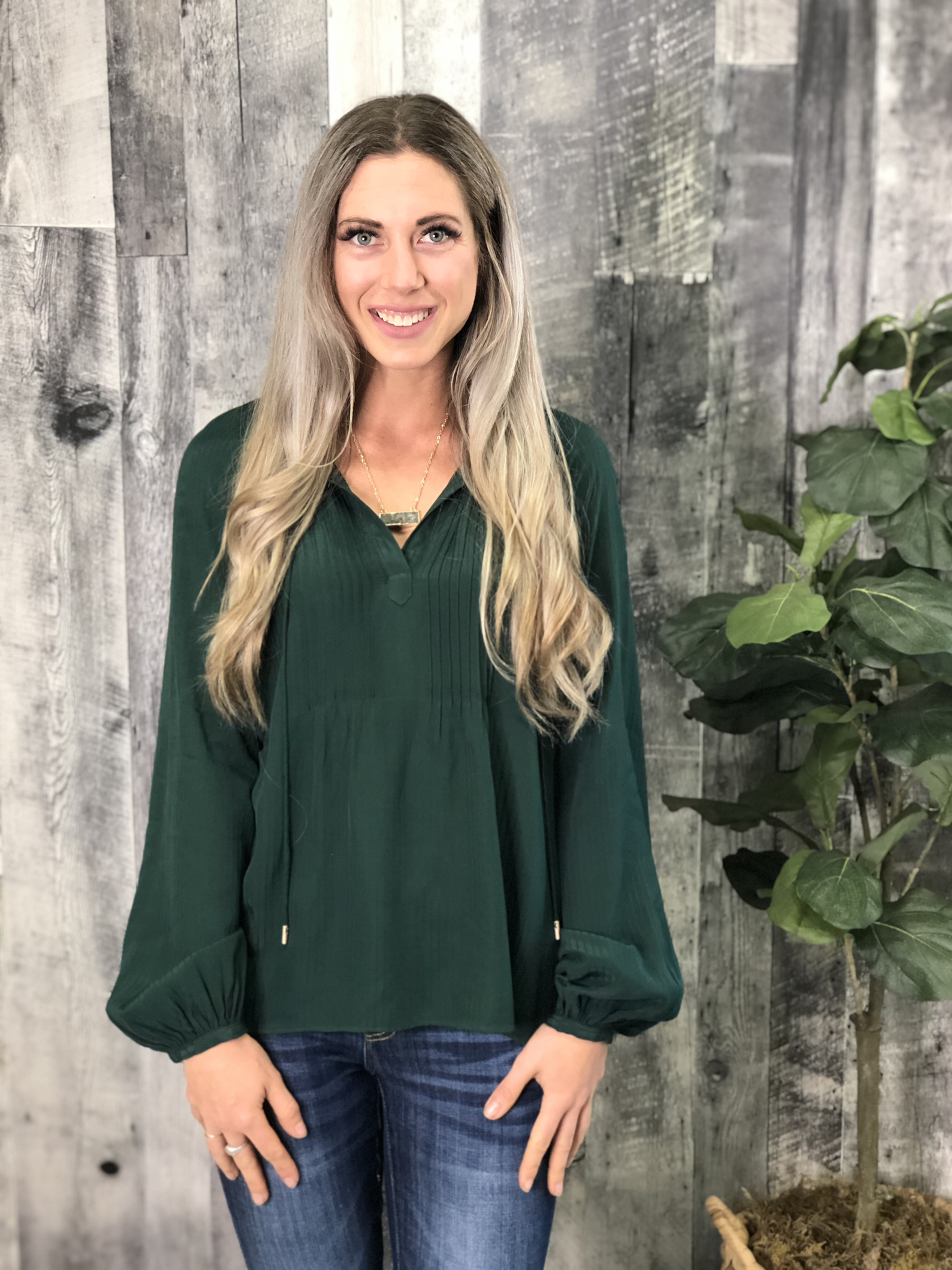 Evergreen Blouse 838431