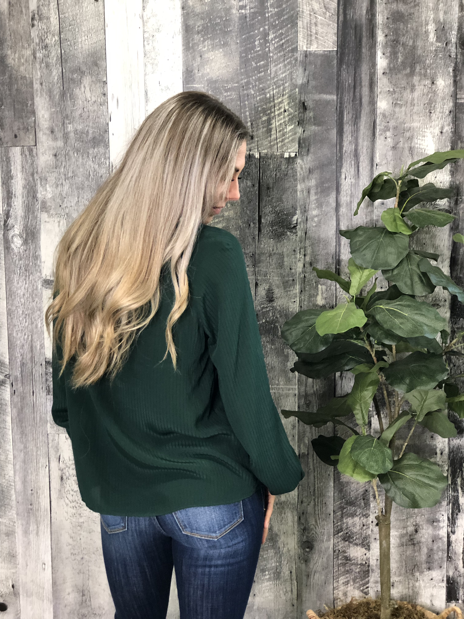 Evergreen Blouse