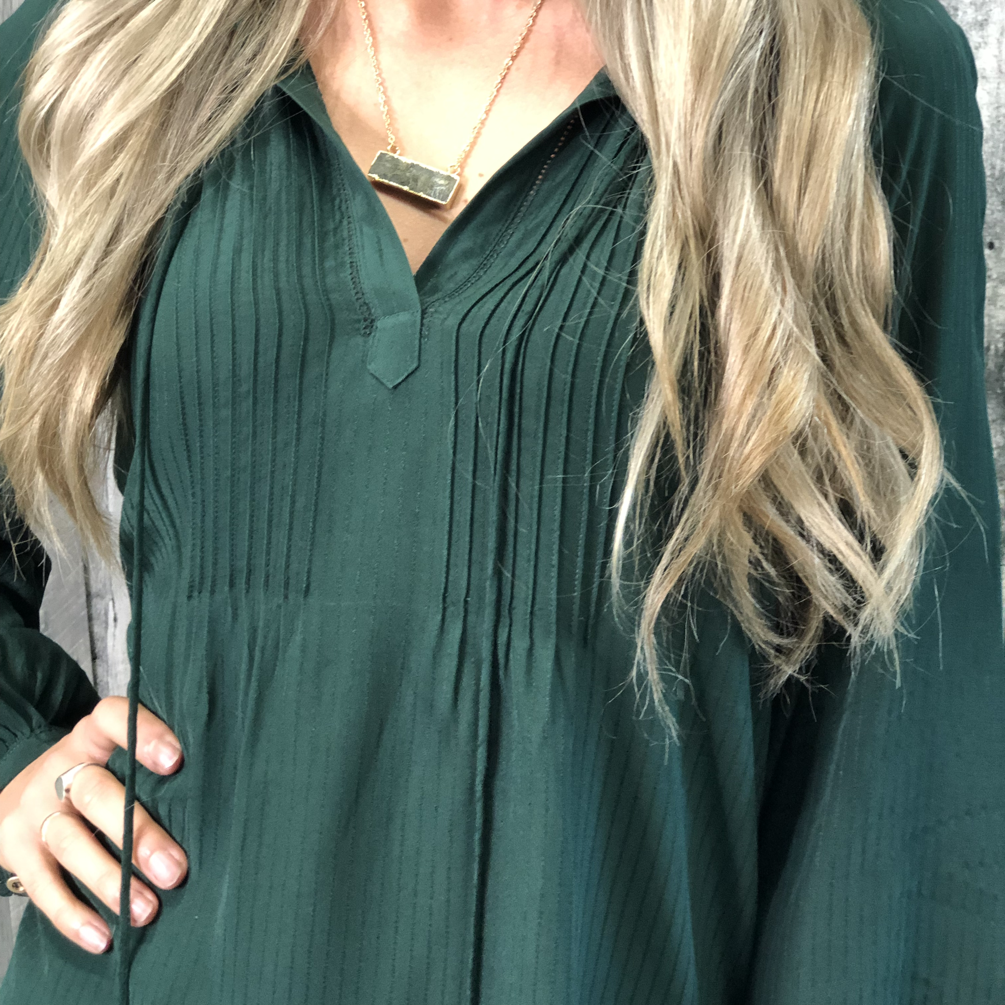 Evergreen Blouse